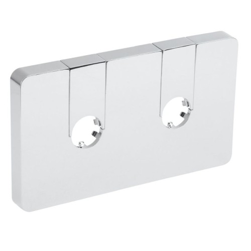 Aqualine QS515C Q-START rozeta maskująca zespolona do zaworów o rozstawie chrom