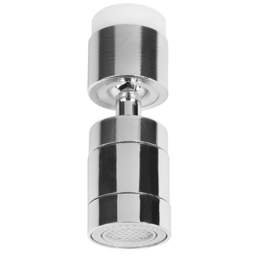 Aqualine B006 Perlator z przegubem i przełącznikiem redukcja (M22x1 i M24x1) chrom i plastik