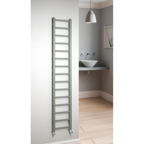 Sapho IR376V DINA grzejnik łazienkowy 300x1740 mm verde mat