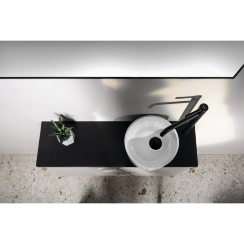 Sapho PRE010-3535 PREMIO Deska kompozytowa 80x235cm czarny mat
