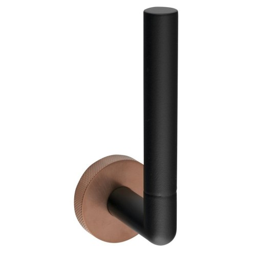 Sapho WS018BC LARISSA wieszak na papier toaletowy zapasowy czarny/miedź mat