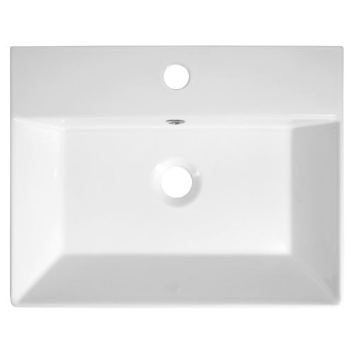Aqualine 27050 Orion umywałka ceramiczna 49x386cm biały