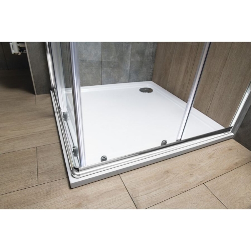 Aqualine HLF707Y AGGA kwadratowa kabina prysznicowa 700x700mm szkło czyste