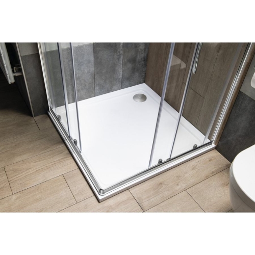 Aqualine PQ007 TECMI brodzik prysznicowy kompozytowy kwadrat 70x70cm biały