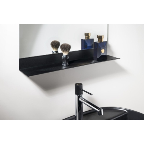 Aqualine 22494S Lustro z półką 50x95cm CU free czarny mat