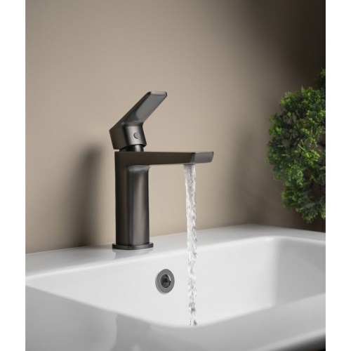 Aqualine FY002GM FLERY bateria umywalkowa gun metal