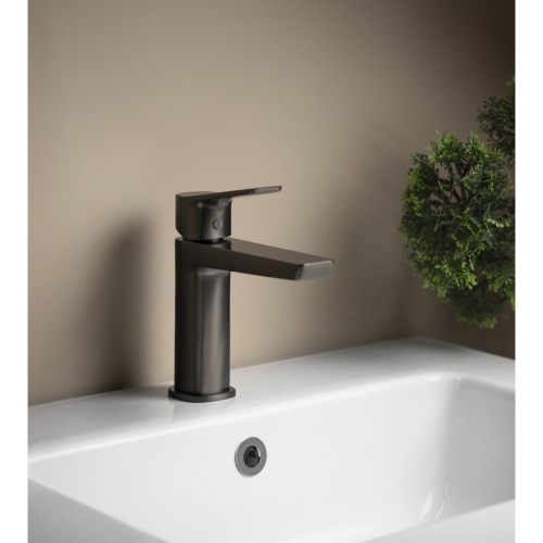 Aqualine FY002GM FLERY bateria umywalkowa gun metal