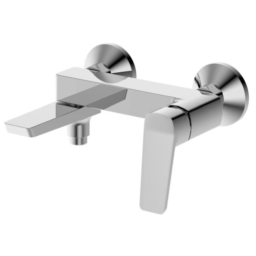 Aqualine FY010 FLERY bateria wannowa/prysznicowa ścienna z obrotową wylewką chrom