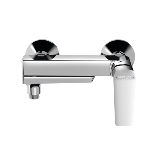 Aqualine FY010 FLERY bateria wannowa/prysznicowa ścienna z obrotową wylewką chrom