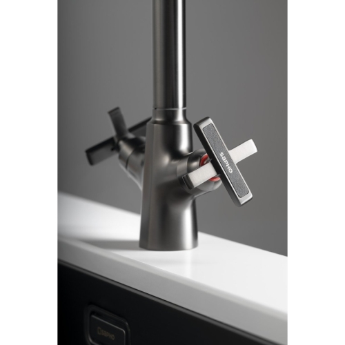 Sapho XE603GM XELLA bateria kuchenna gun metal