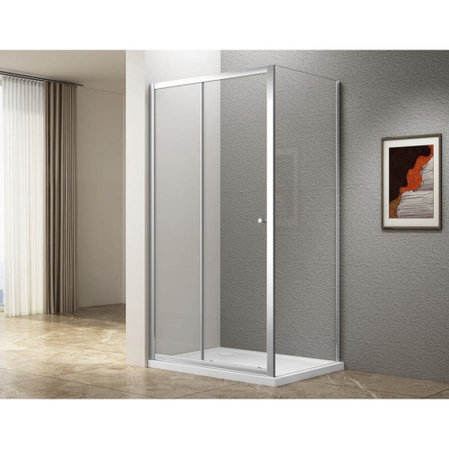 Aqualine ATP90 UGGA ściana boczna 900mm szkło czyste