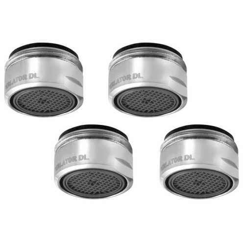 Sapho 3070.204 SET 4x perlator z gwintem zewnętrznym M24x1 chrom