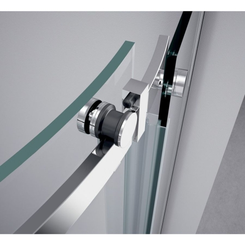 Polysan TL2690L-5005 THRON ROUND kabina prysznicowa półokrągła 900x900mm szkło czyste lewa