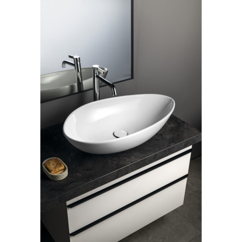 Sapho TU0721 OVALI umywalka ceramiczna 61x34cm biały
