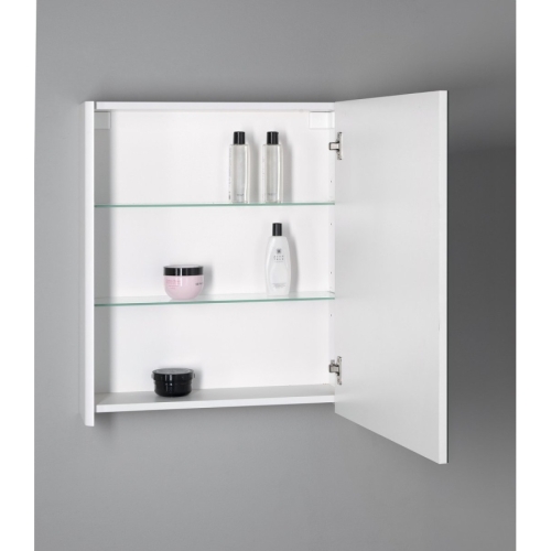 Aqualine DN060 DENEB szafka z lustrem 60x70x18cm biały mat