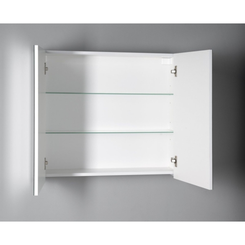 Aqualine DN080 DENEB szafka z lustrem 80x70x18cm biały mat