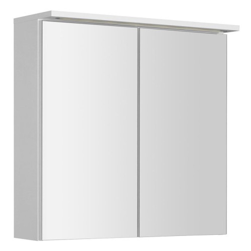 Aqualine WGL70S KAWA STRIP szafka z lustrem oświetlenie LED 70x70x22cm biały