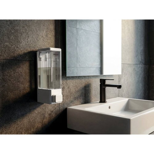 Aqualine 1318-42 OLMO dozownik mydła płynnego 350ml biały