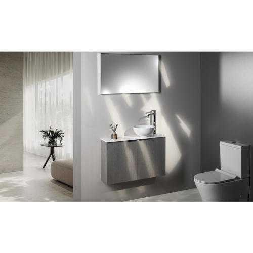 Sapho LT110-SET03 LATUS X szafka podumywalkowa 788x50x22cm dąb srebrny