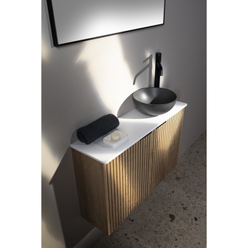 Sapho LT110-SET07 LATUS X szafka podumywalkowa 788x50x22cm antracyt mat