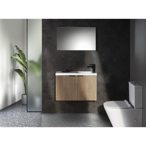 Sapho LT110-SET08 LATUS X STRIP szafka podumywalkowa 788x50x22cm dąb Alabama