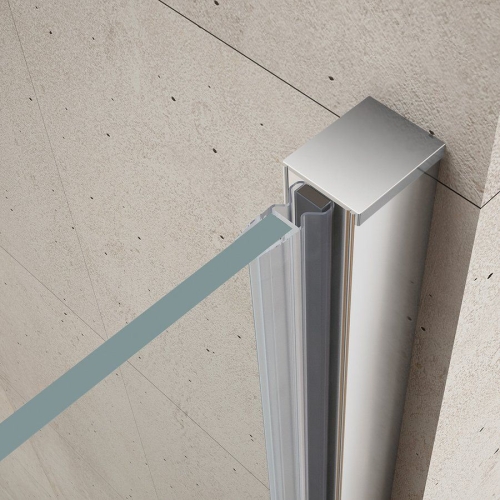 Gelco GN4510 LORO drzwi prysznicowe składane 1000mm szkło czyste