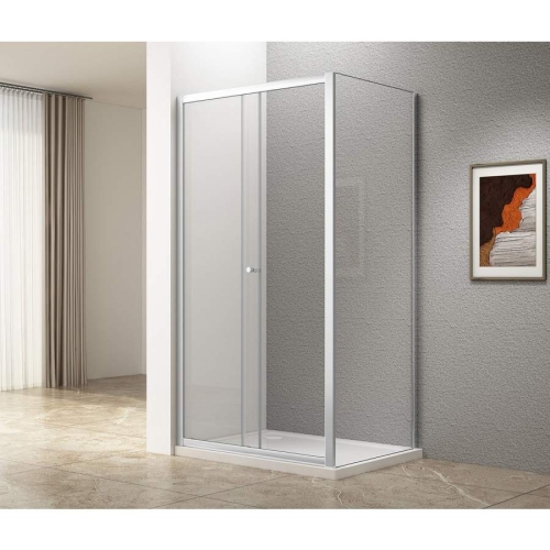 Aqualine ATS110-01 UGGA kabina prysznicowa 1100x800mm szkło czyste