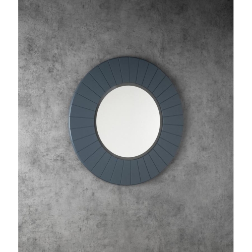 Sapho LR750-4242S LUMIRO STRIP okrągłe lustro z oświetleniem LED w ramie średnica 75cm siena