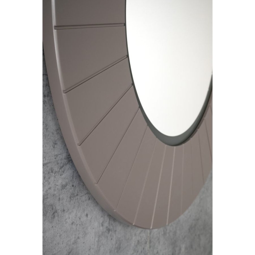 Sapho LR750-4343S LUMIRO STRIP okrągłe lustro z oświetleniem LED w ramie średnica 75cm agila