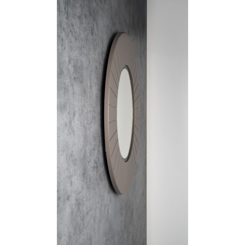 Sapho LR750-4343S LUMIRO STRIP okrągłe lustro z oświetleniem LED w ramie średnica 75cm agila