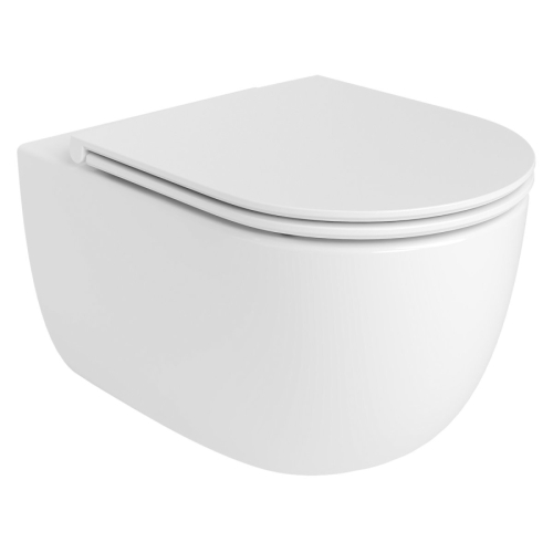 Bruckner 201.336.4 GLANZ wc misa wisząca Vortex Rimless 36x525cm biały