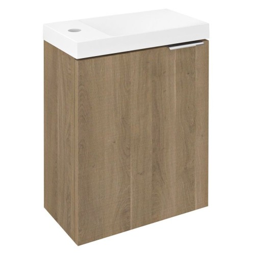 Sapho LT110-2525 LATUS X szafka umywalkowa 394x50x22cm dąb Cuneo