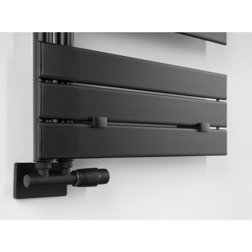 Aqualine LLM508B MYTHOS grzejnik łazienkowy 500x830mm czarny mat