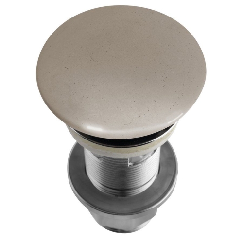 Sapho AS914 Korek umywalkowy 5/4'' klik-klak betonowy grzybek 10-80mm piaskowy półpołysk