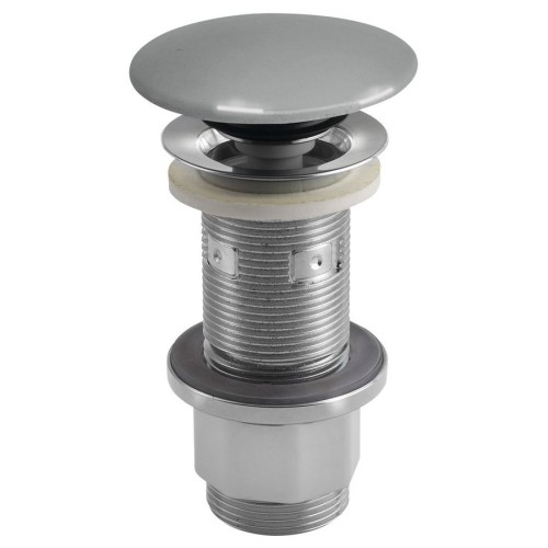 Sapho AS917 Korek umywalkowy 5/4'' klik-klak betonowy grzybek 10-80mm szary półpołysk