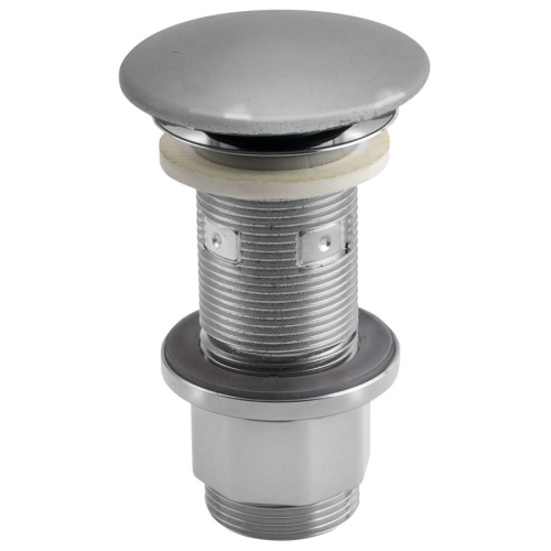 Sapho AS917 Korek umywalkowy 5/4'' klik-klak betonowy grzybek 10-80mm szary półpołysk