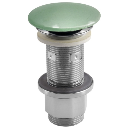 Sapho AS923 Korek umywalkowy 5/4'' klik-klak betonowy grzybek 10-80mm zielony półpołysk