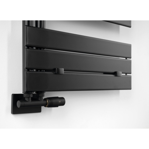 Aqualine LLM514B MYTHOS grzejnik łazienkowy 500x1430mm czarny mat
