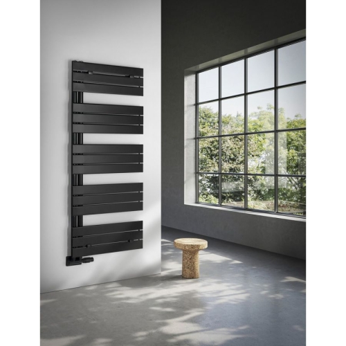 Aqualine LLM514B MYTHOS grzejnik łazienkowy 500x1430mm czarny mat