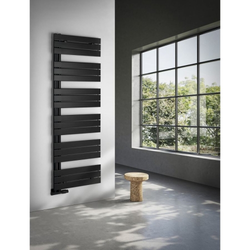 Aqualine LLM517B MYTHOS grzejnik łazienkowy 500x1730mm czarny mat