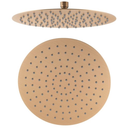 Sapho MS573PG SLIM deszczownia średnica 300mm miedź mat