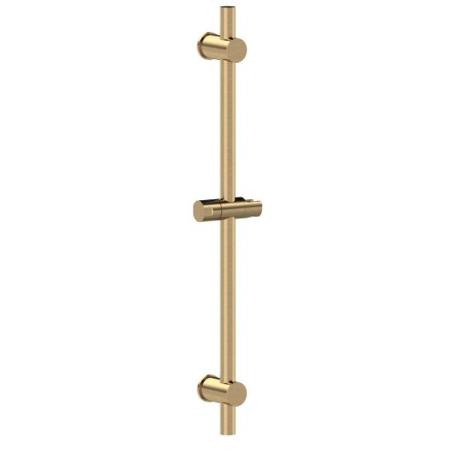 Sapho SC019 Drążek prysznicowy uchwyt przesuwny okrągły 700mm złoto mat