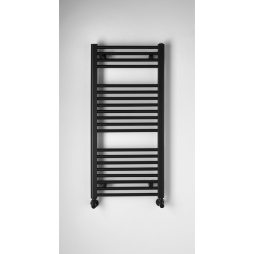 Aqualine ILR94B DIRECT grzejnik z bocznym przyłączem 450x960mm czarny mat