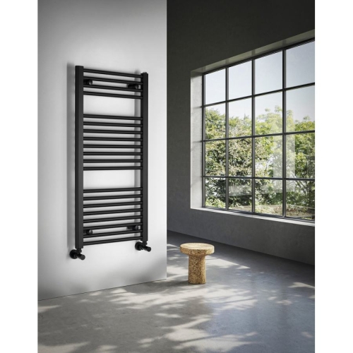 Aqualine ILR94B DIRECT grzejnik z bocznym przyłączem 450x960mm czarny mat
