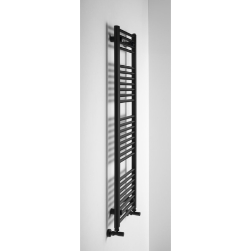 Aqualine ILR34B DIRECT grzejnik z bocznym przyłączem 450x1320mm czarny mat