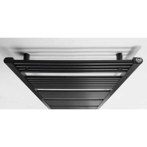 Aqualine ILR66B DIRECT grzejnik łazienkowy DIRECT grzejnik z bocznym przyłączem 600x1680mm czarny mat