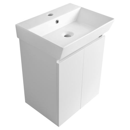 Aqualine PN245 PANEDA szafka umywalkowa 45x55x342cm biały