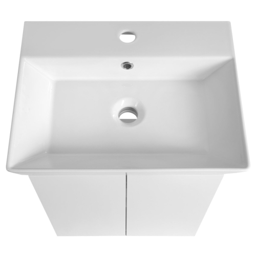 Aqualine PN245 PANEDA szafka umywalkowa 45x55x342cm biały