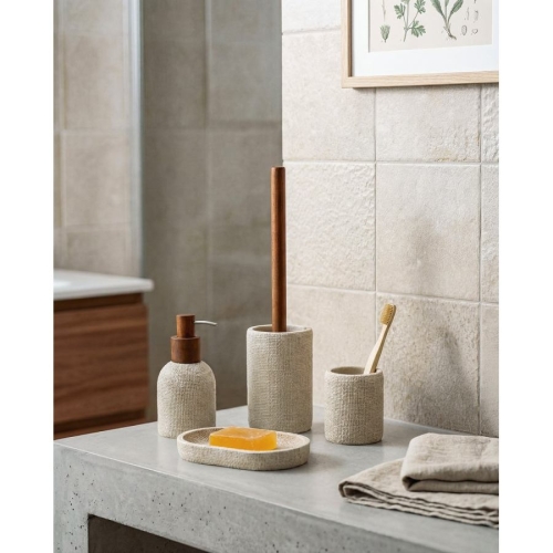 Sapho 8568 CRAFT szczotka wc do postawienia acacia/brązowy