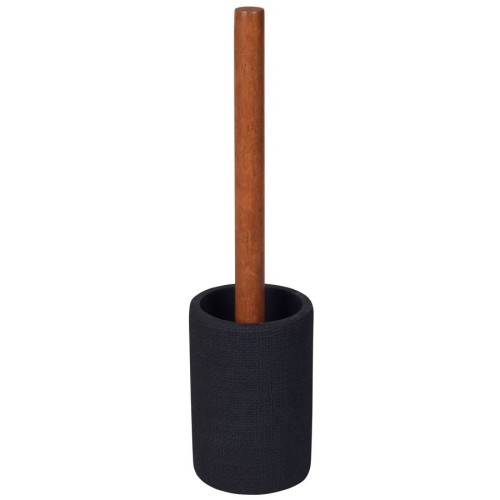 Sapho 8572 CRAFT szczotka wc do postawienia acacia/czarny